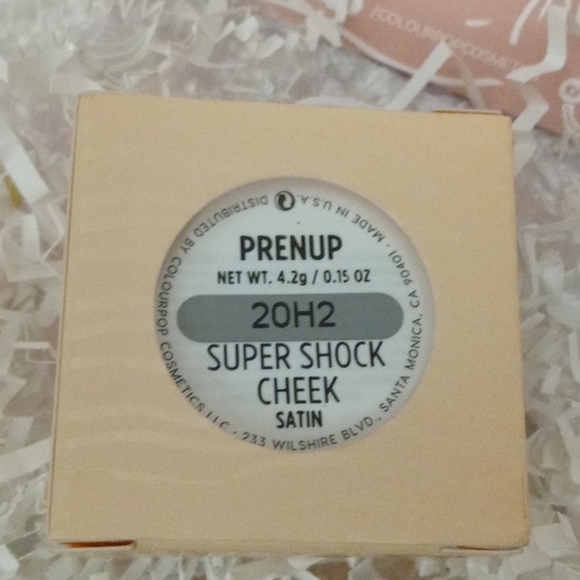 💕Colourpop "Prenup" Super Shock Blush - Picture 5 of 5